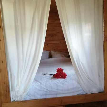 Roulotte Et Jacuzzi De Rachel Au Domaine Du Reuze Ferienhaus *